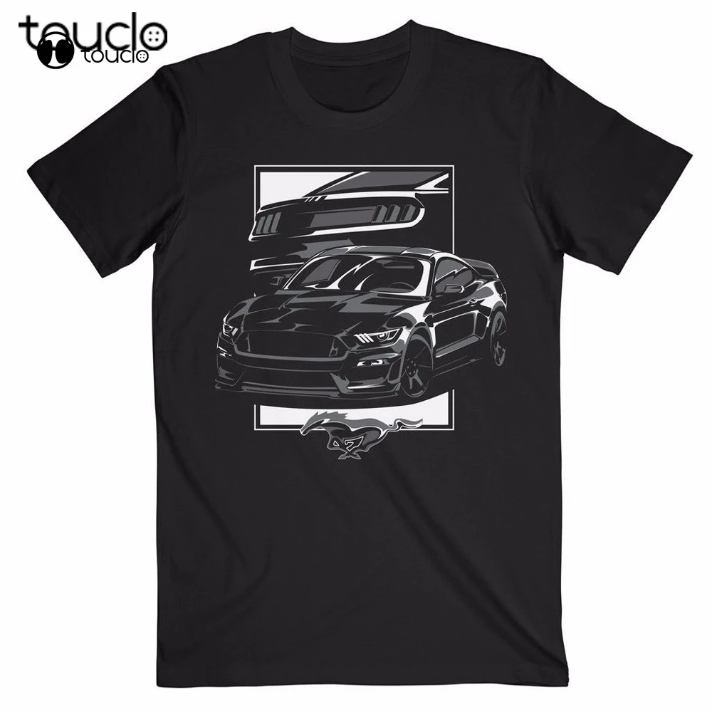 

Hot Sale Summer Mustang American Muscle T-Shirt Midnight Mustang 100% Cotton For Man Shirts Unisex Fashion Tshirt Summer Xs-5Xl