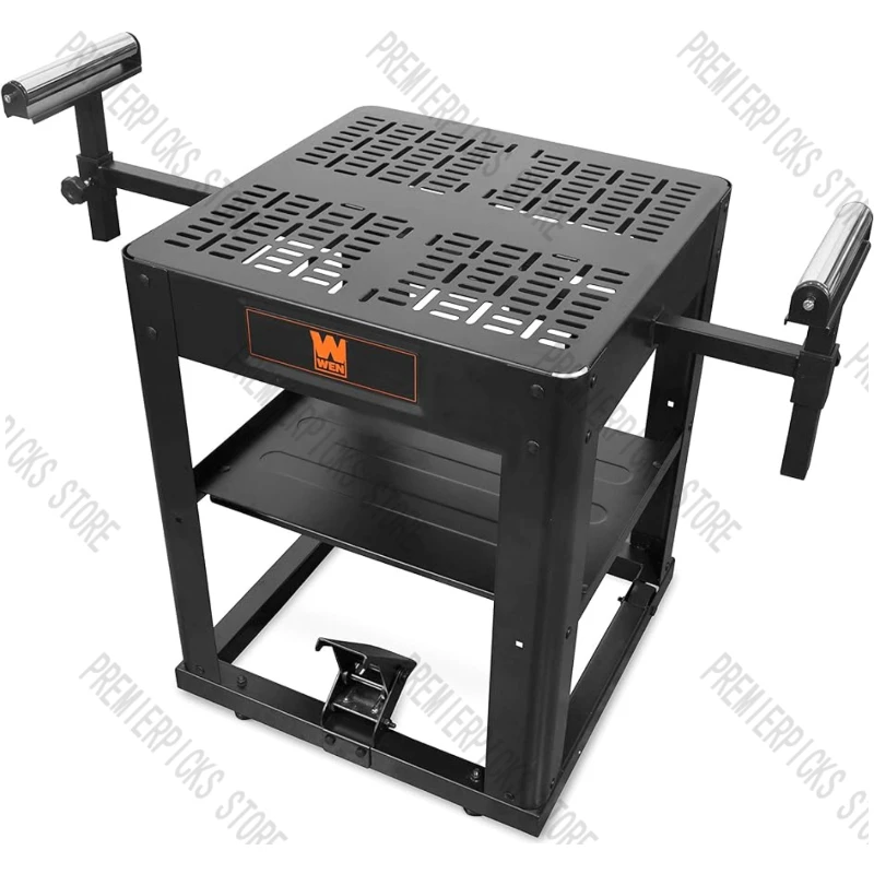 Многоцелевой роликовый строгальный станок и торцовочная пила с удлинительными