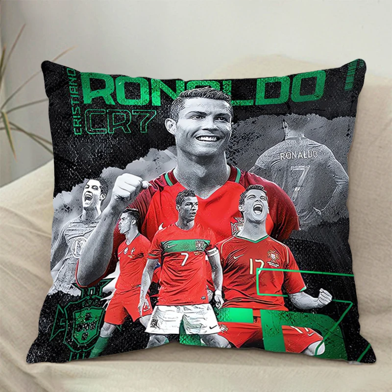 R-ronaldos Квадратный Чехол Для Подушки С Модным Принтом Удобный Спальни Дивана