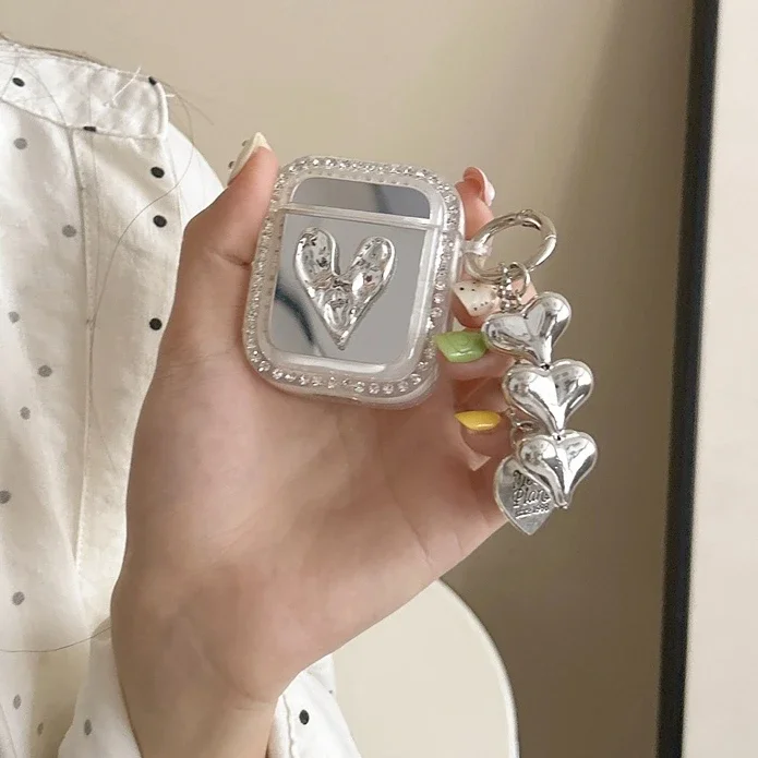 Роскошный зеркальный чехол для Apple Airpods Pro 2