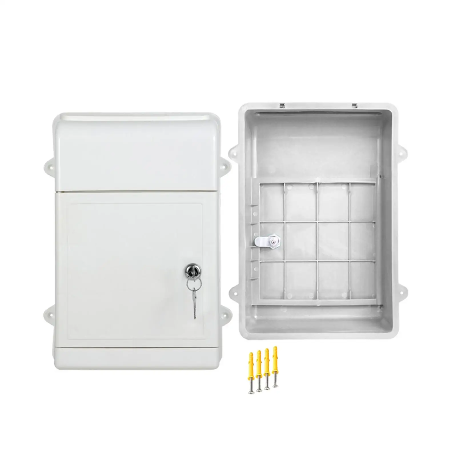 Wall Mount Mailbox with Key Suggestion Box Postbox for Outdoor House Street Wall Mount Mailbox with Key Suggestion Box Postbox for Outdoor House Street