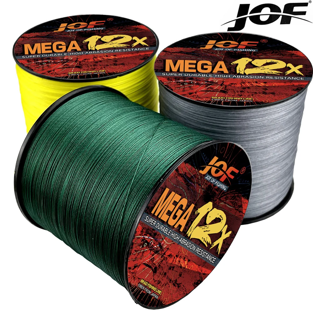 

X12 100m Braided PE Line Multifilament Sea/River Fishing Lines 0.16mm-0.55mm High Tensile Strength Impact Resistant Carp Trout