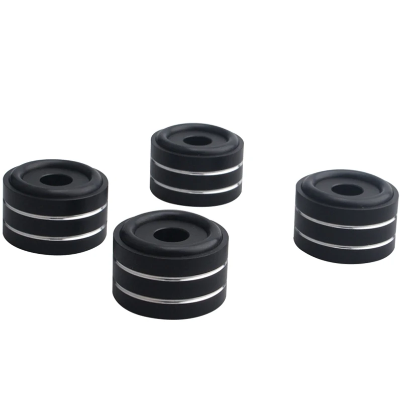 

4 Pcs Stereo Speaker Shock Absorbers Foot Amplifier Hifi AMP Speaker Isolation Stand Turntable Dac Feet Pad (30X15mm)