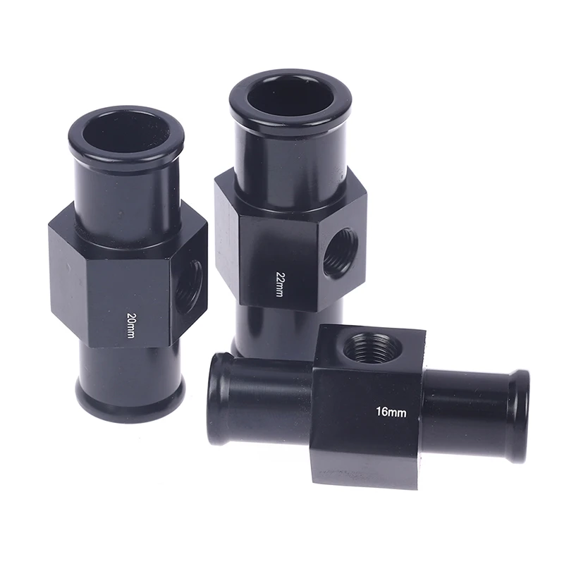 

Black Water Temp Gauge Radiator 1/8Npt Temperature 16mm 18mm 20mm 22mm Water Temp Joint Pipe Sensor Hose Adapter