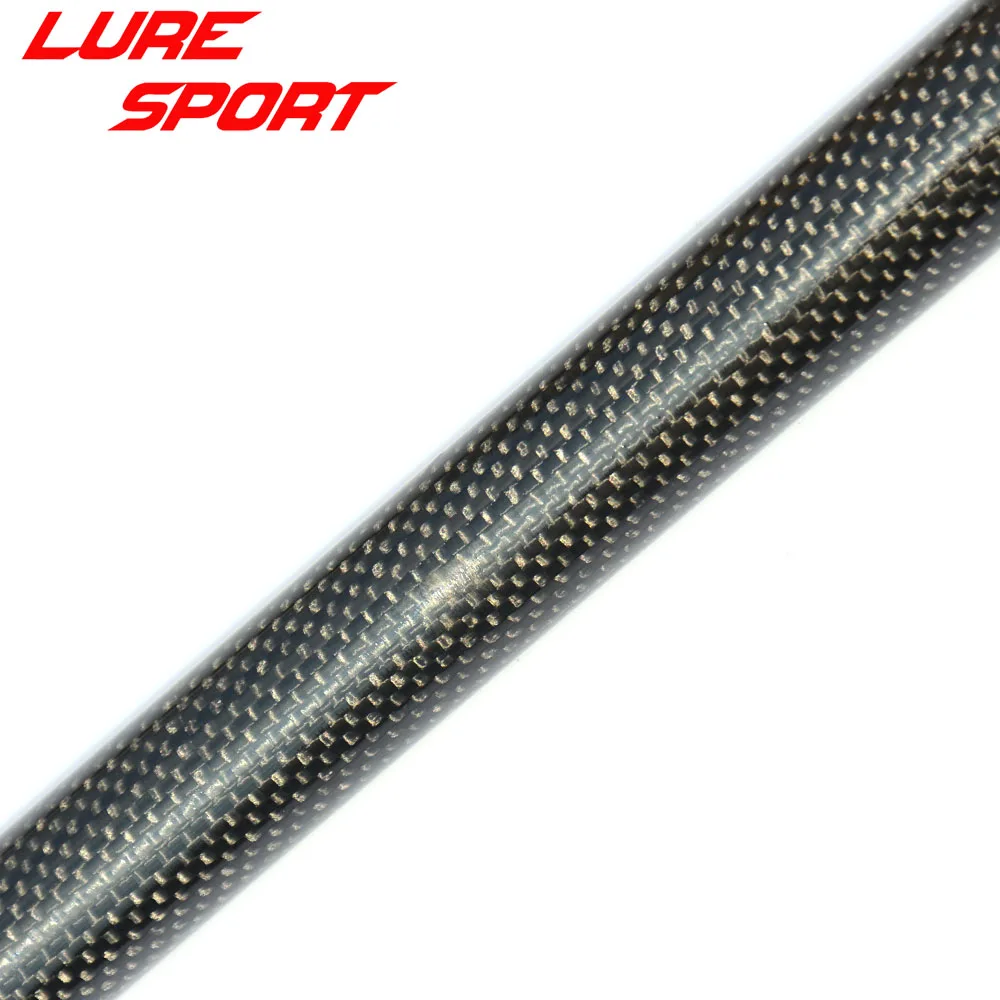 

LureSport 2pcs 50cm 3K Toray woven carbon tube carbon blank Rod building component Pole Repair DIY Accessories