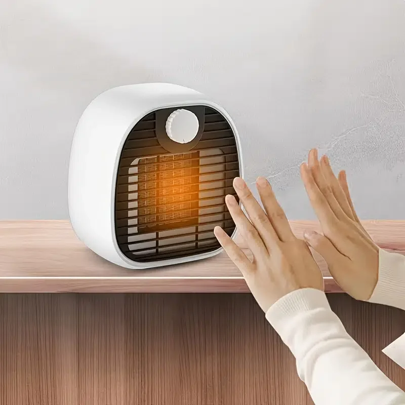 

3 In 1 Portable Electric Space Heater Wall Plug PTC Fast Heating Small Space Heater Cute Portable Space Heater For Office Home