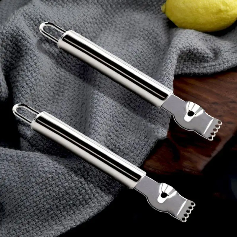 

New Lemon Grater Stainless Steel Lemon Grater Orange Peeler Citrus Fruit Grater Peeling Knife Kitchen Gadgets Bar Accessories