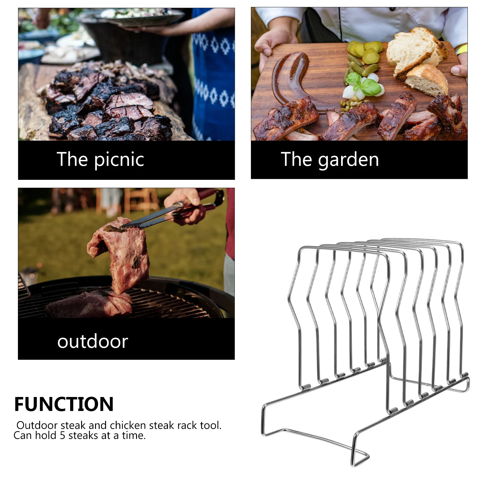 Контейнеры Sous Vide держатель для еды стейка аксессуары барбекю складная