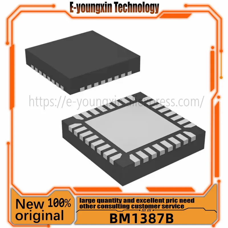 

(10-50piece)100% New BM1387B BM1387 QFN-32 Chipset