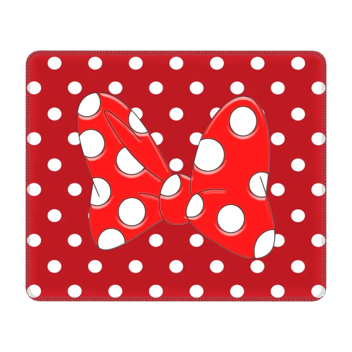 Пользовательский Коврик для мыши Микки Мауса Аниме Минни Маус Нескользящий