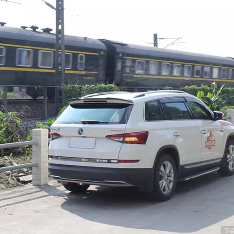 Подходит для Skoda Kodiaq 2017 2018 2019 новый внешний задний спойлер из АБС-пластика