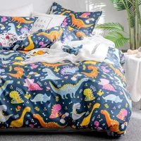 dimi childrens beddingset bed linen duvet cover pillowcasebed sets home textile cartoon dinosaur bedding sets