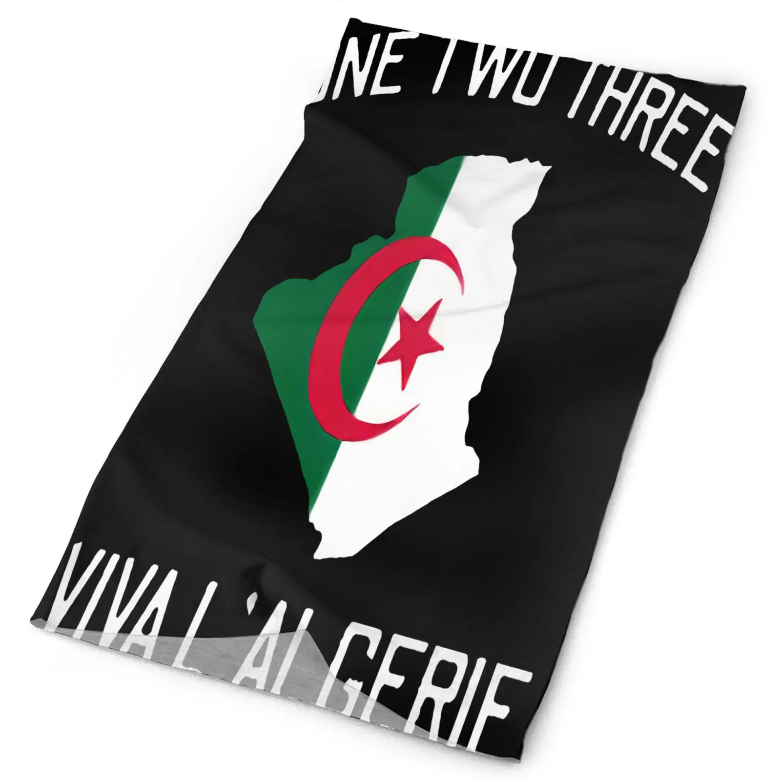 

One Two Three Viva Algeria Sweamask Men's Bandana Scarf Men's Bandanas Shemagh For Snowboard Buff Mask Facemask Tissue Tourism