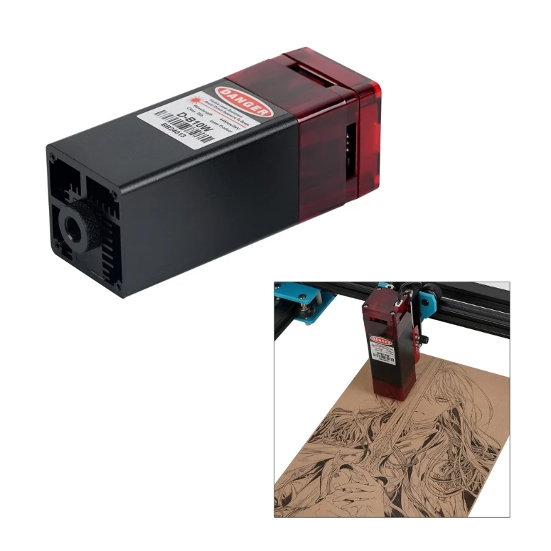 

10W Head Aluminum-Alloy Engraving Module For Wood Acrylic Cutting
