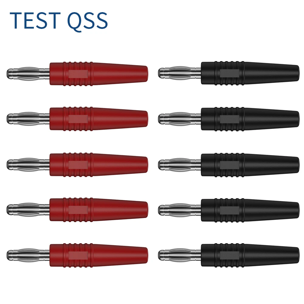 

TEST QSS Комплект проводов с разъемами "банан" 10 шт.