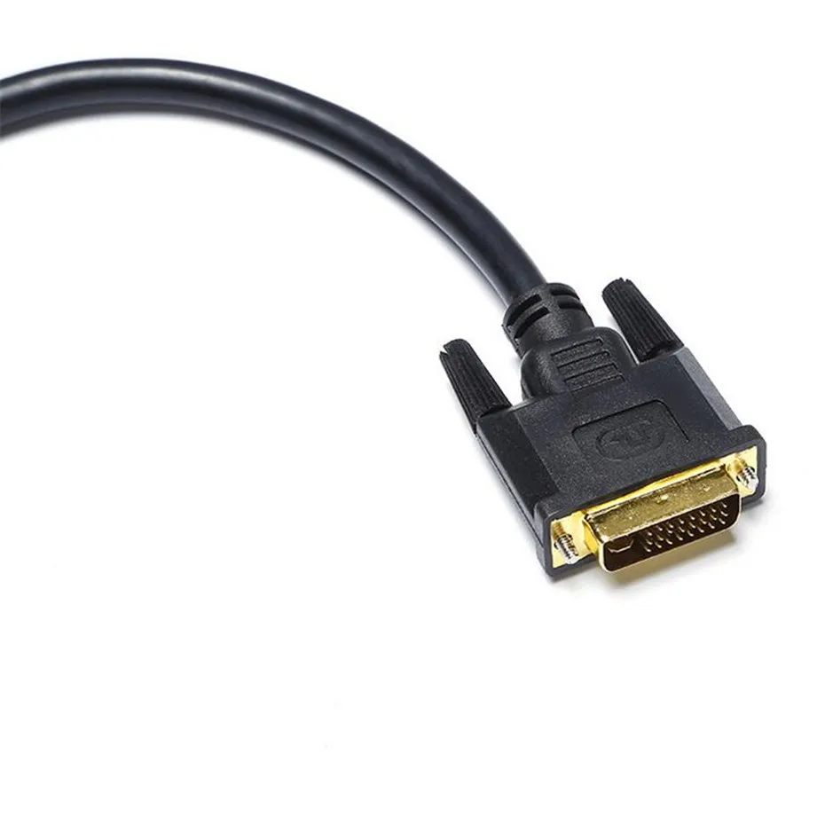 Адаптер DVI-VGA DVI-папа-VGA-папа DVI-I 24+5-VGA-адаптер-конвертер для экрана компьютера, проектора телевизора (art.: 3920cc570751d) - 3920cc570751d