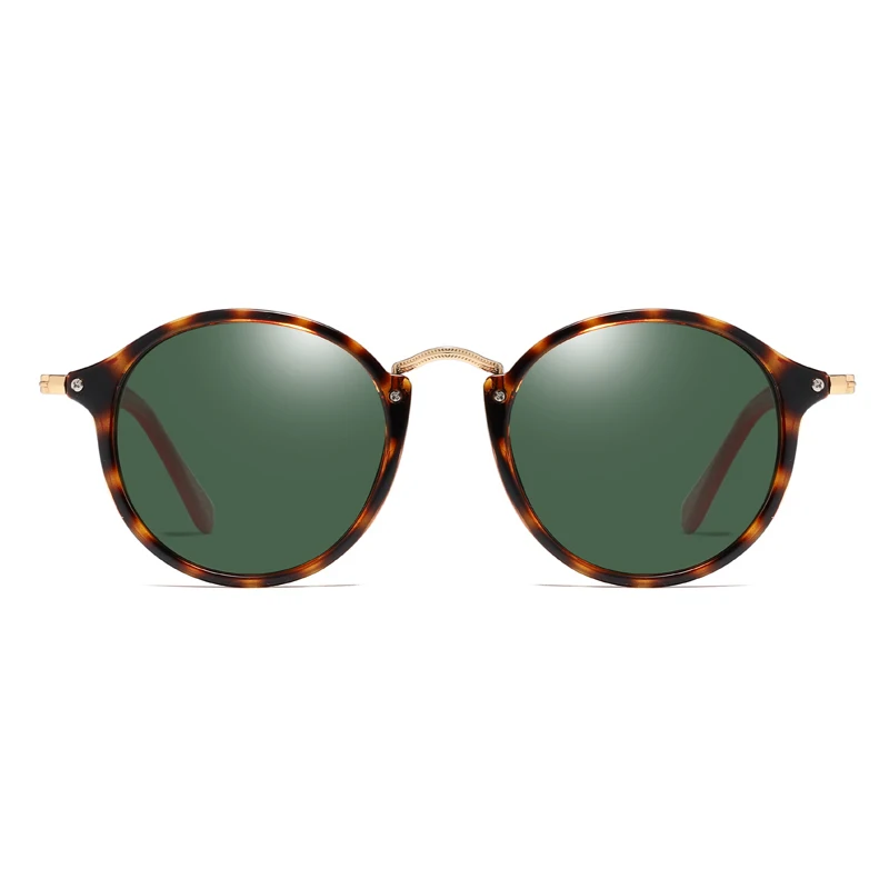 

RoShari A89 Round Sunglasses Polarized Vintage For Men and Women