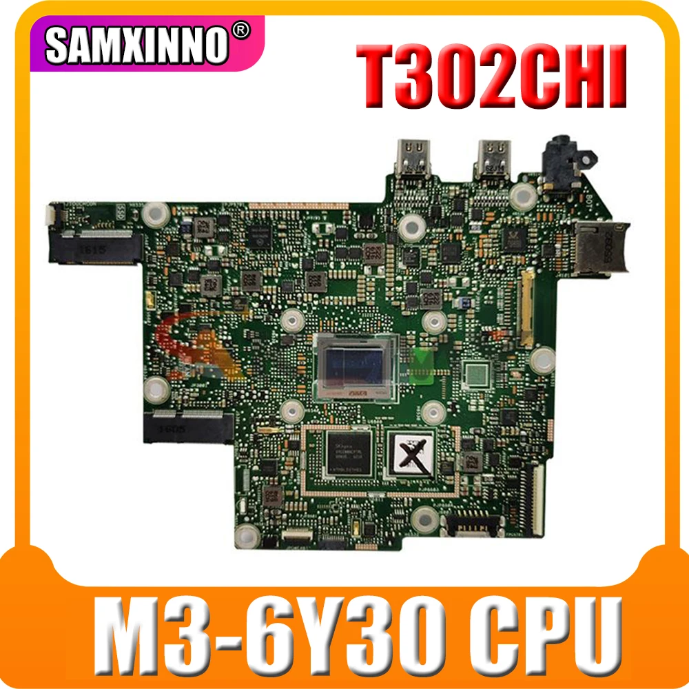 

Original FOR ASUS T302CHI Tablet motherboard M3-6Y30 SR2EN CPU 100% Test tamam