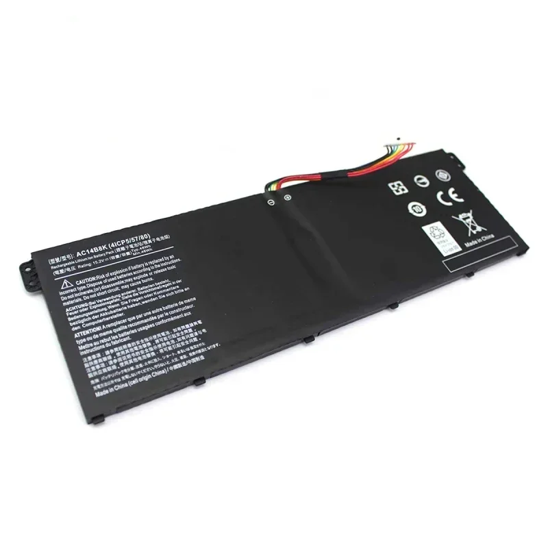 AC14B8K Аккумулятор для Acer Aspire V3-371 V3-111 ES1-111 ES1-512 R3-131T R5-471T R7-371T R7-372T Nitro 5 AN515-51 AN515-52 AN515-53