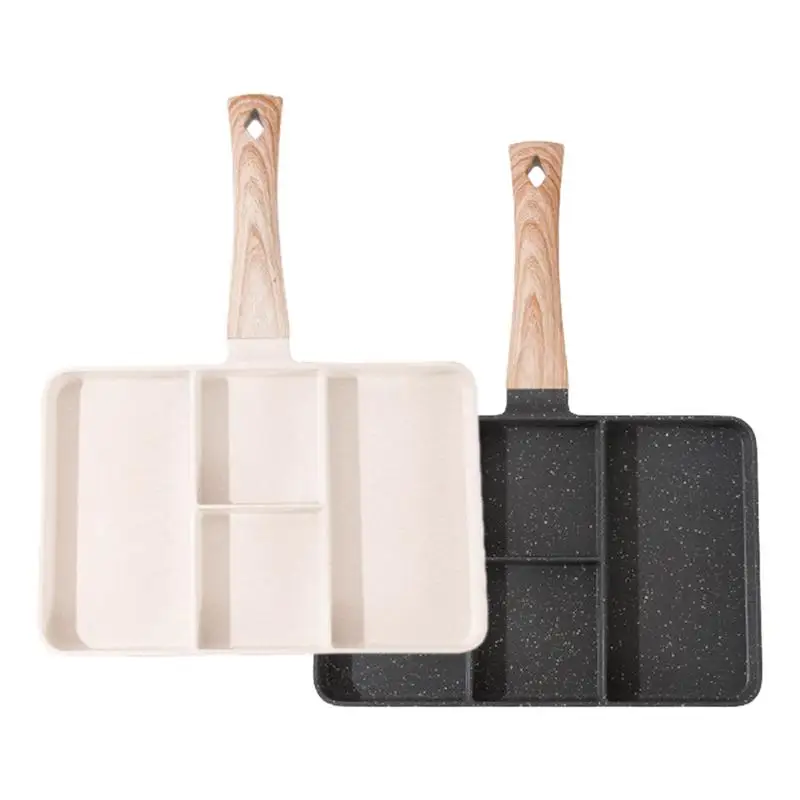 

Антипригарная фотосковорода, термостойкая ручка, мини-Сковорода, портативная и универсальная фотокухня для завтрака