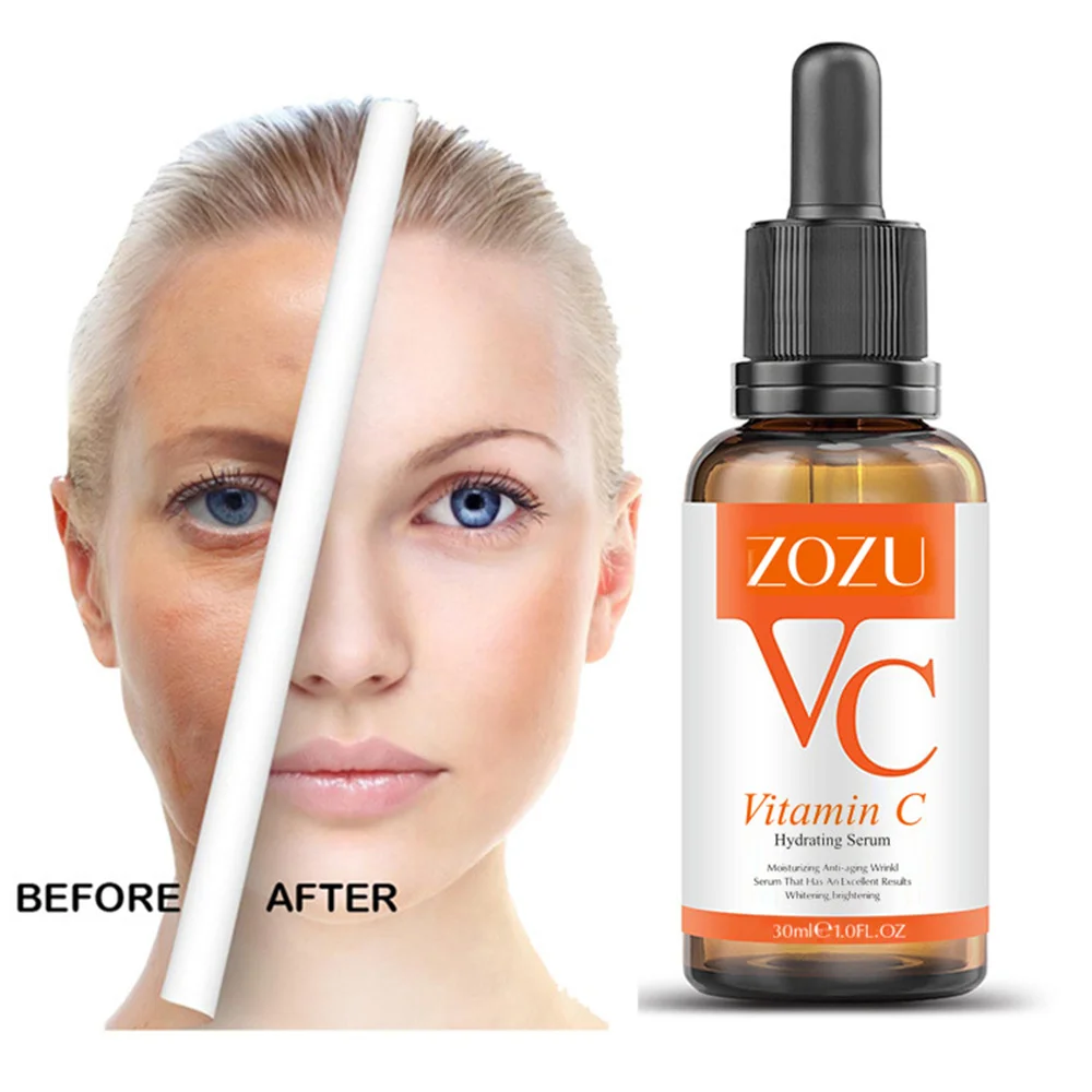 

Vitamin C Facial Essence Brighten Tighten Moisturize Hydrating Repair Soothe Soften Improve Skin Tone Moist Delicate Skin