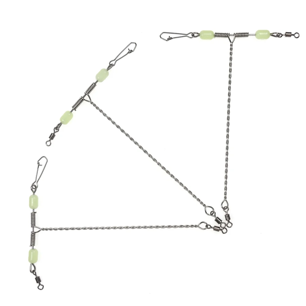 LIONRIVER 3 Way Cross line Rolling Swivel со светящейся бусиной рыболовный баланс Ocean Rig Connector Морская Рыбалка снасти Аксессуары (art.: 3920bdff93ae7) - 3920bdff93ae7