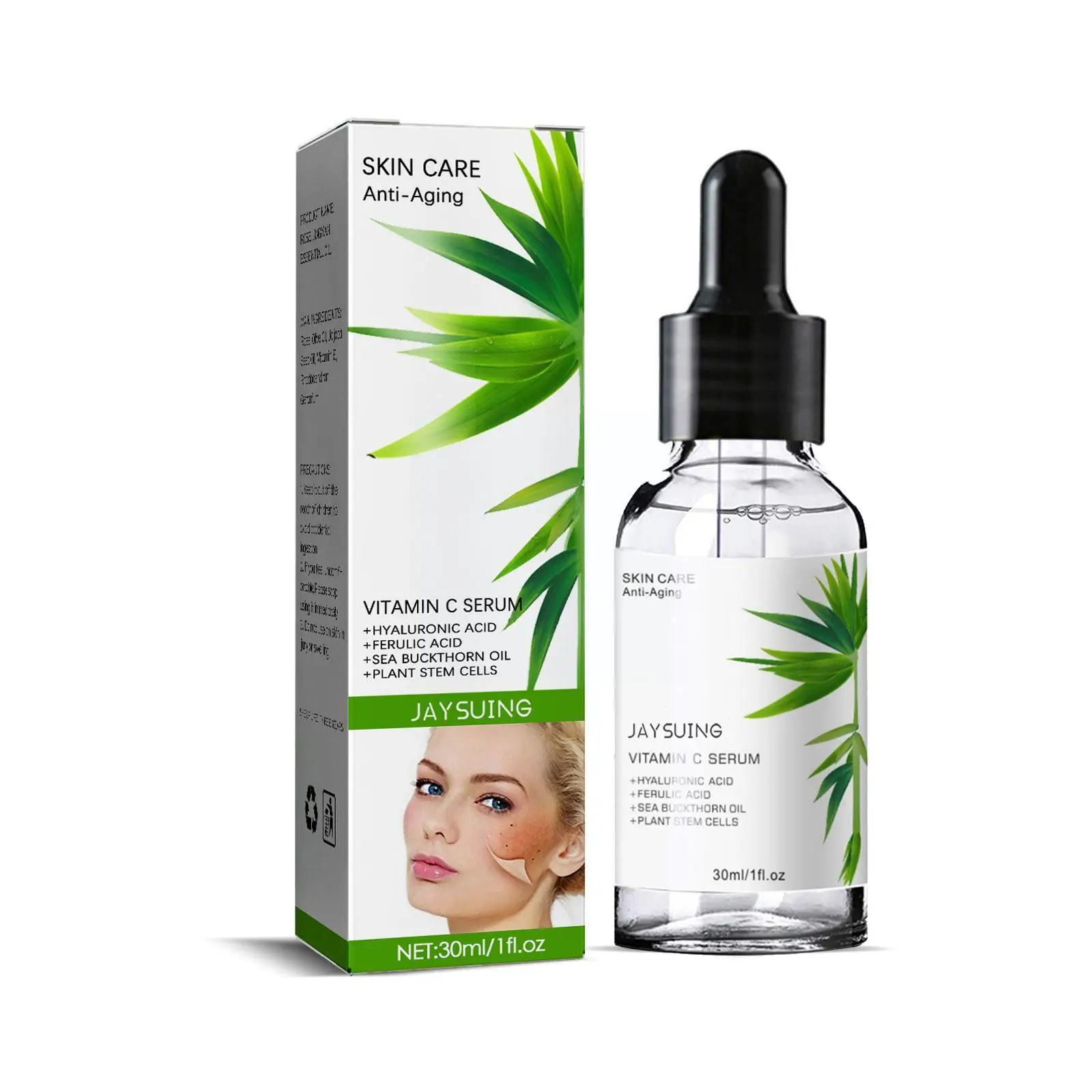 

30ml Natural Dark Spot Corrector & Anti-Aging Collagen Serum For Face Whitening Serum Plant Essence U1A2