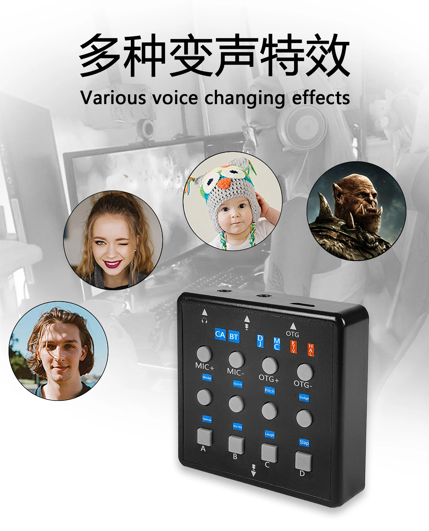 GAX-R8B профессиональная звуковая карта с аудиоинтерфейсом USB потоком в реальном