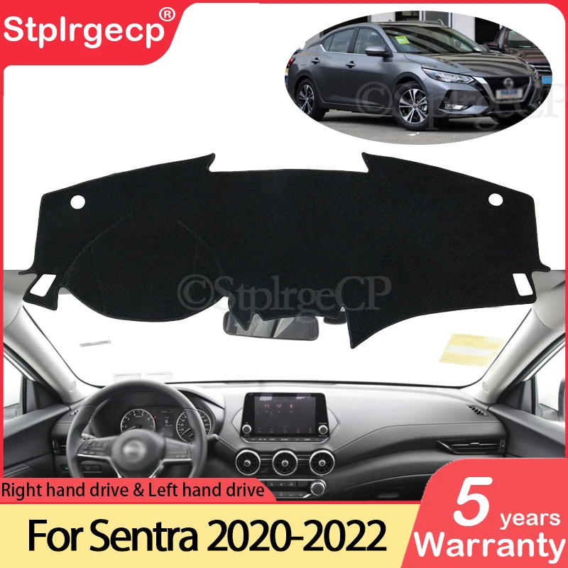 

Противоскользящий коврик для Nissan Sentra 2020, 2021, 2022, B18, коврик для приборной панели с защитой от УФ-лучей