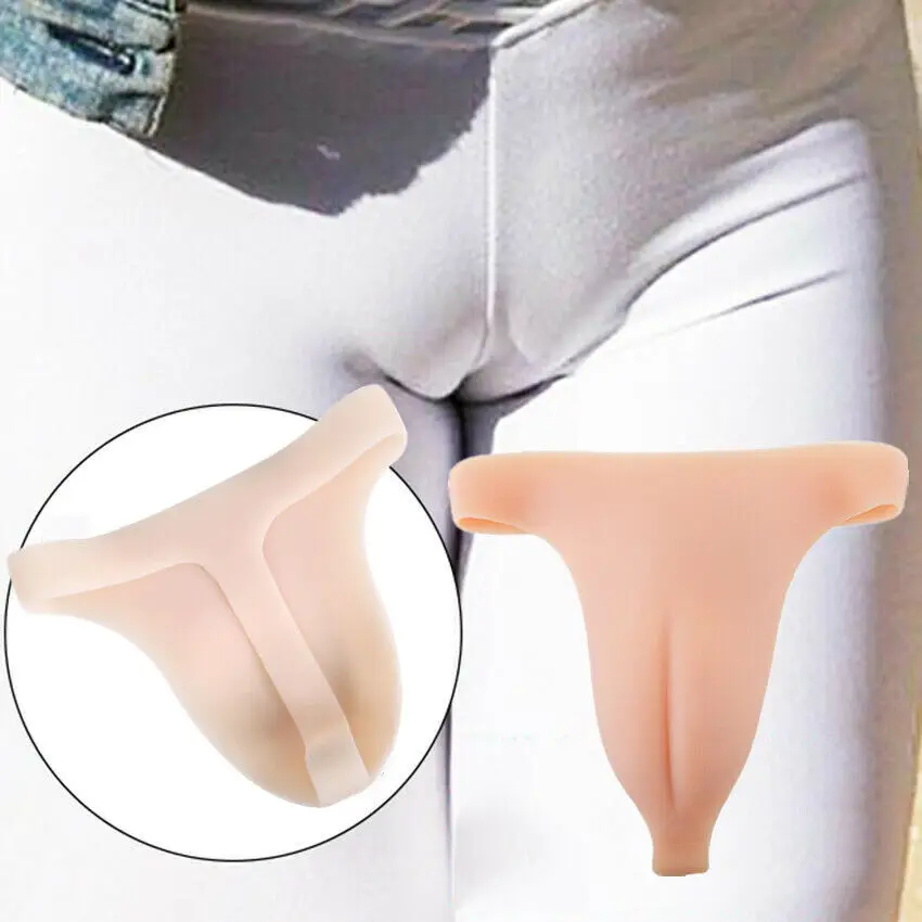 

Silicone Mens Hiding Gaff Panties Fake Vaginal Shaping Briefs For Crossdressing Transgender Men Underwear Soft Gay Thongs Briefs