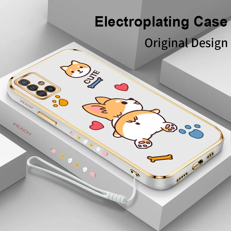 

Lovely Kirky Phone Case for Samsung Galaxy A51 4G A51 5G UW A52 A52S A53 A71 A72 A73 A7 F12 M12 India A12 Nacho Cover