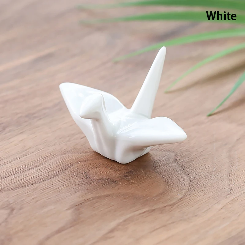 Ceramic Paper Crane Chopstick Rest JETTING