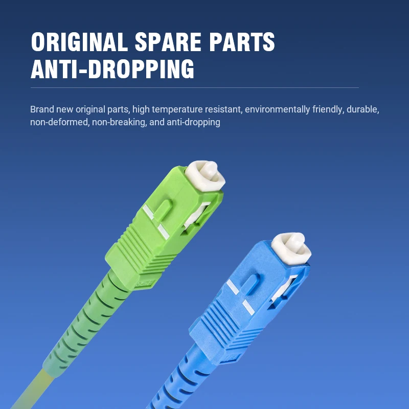 SC APC-SC UPC Singlemode Fiber Optic Patch Cable SC APC SM 2.0mm 9/125um FTTH Fiber Patch Cord Optical Fiber Jumper 1m 3m 5m 10m