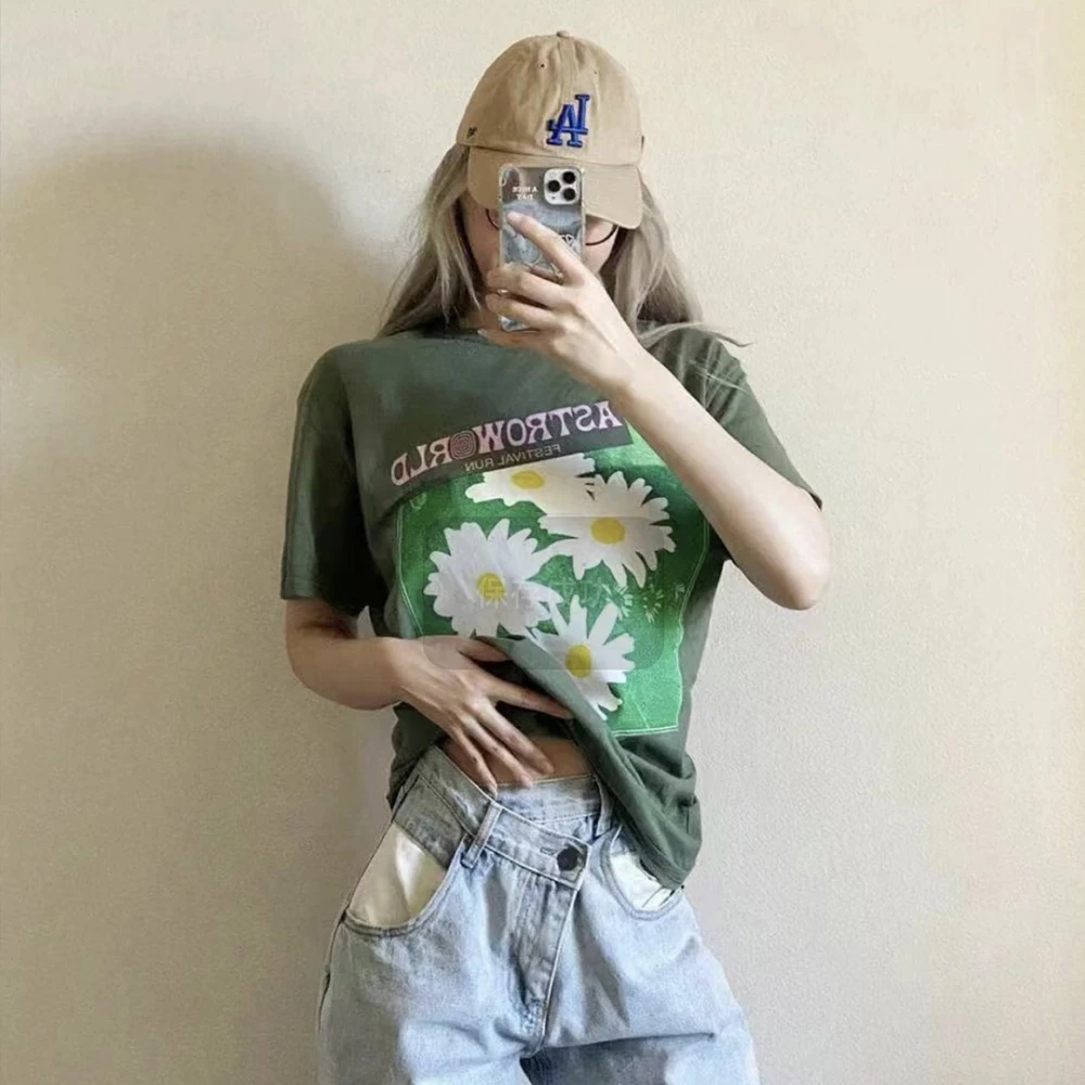 

Summer High Quality Pattern Trendy Short Sleeve Casual Vintage T-shirt Round Neck Design Simple Basic Men Tops Tee Clothing