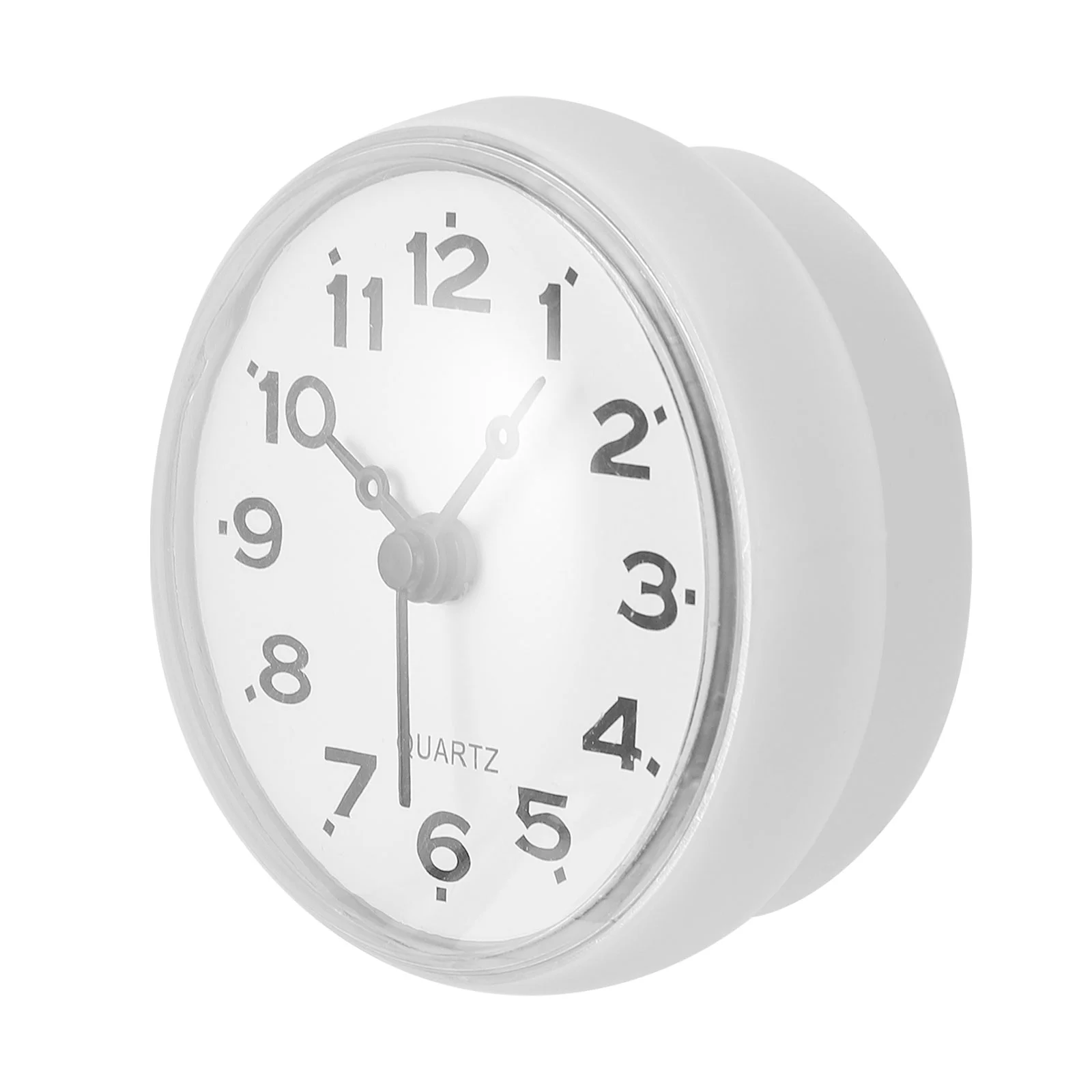 

Clock Bathroom Wall Waterproof Shower Suction Hanging Digital Cupsilent Bath Mirror Windowtimer Non Tickingalarm Room Operated