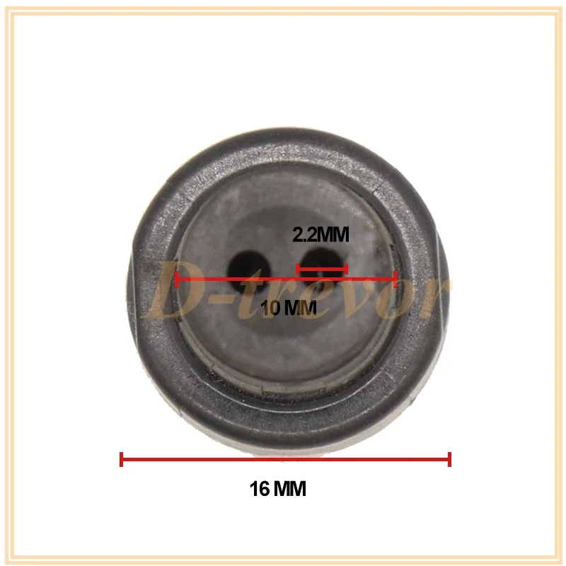 500 шт. оптовая продажа 20 6*16 мм крышка топливной форсунки пластиковые детали для