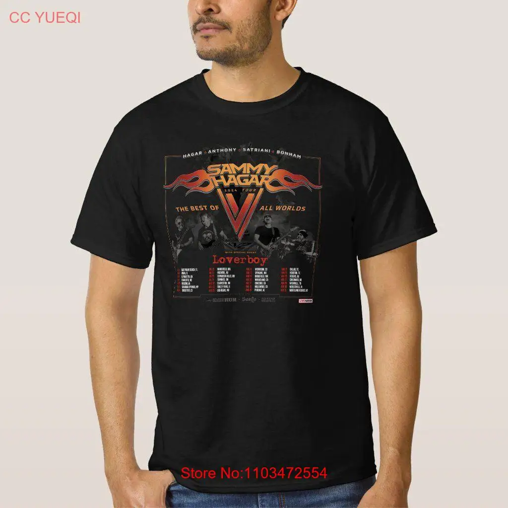 Футболка Sammy Hagar Tour 2024 | Zazzle подарок фанату
