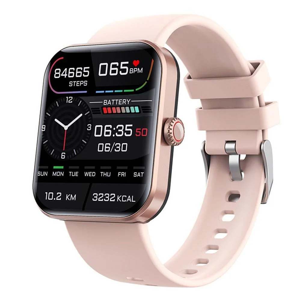 

F57L Smart Watch Men Women 24 Hour Heart Rate Sleep Body Temperature Monitoring Bracelet Magnetic Charging With 50+ Sports Modes