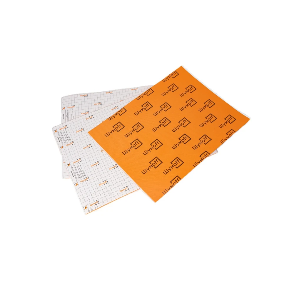 Комплект шумоизоляции для канализационной трубы (Шумофф М2 Виброизоляция 10