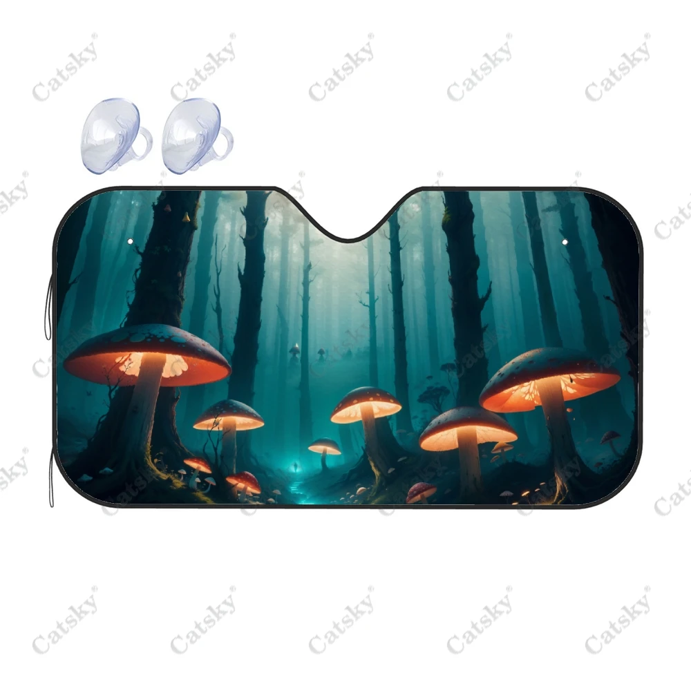 

Универсальный солнцезащитный козырек на лобовое стекло автомобиля, фантазийный стиль, солнцезащитный козырек, складные солнцезащитные козырьки, автомобильные аксессуары