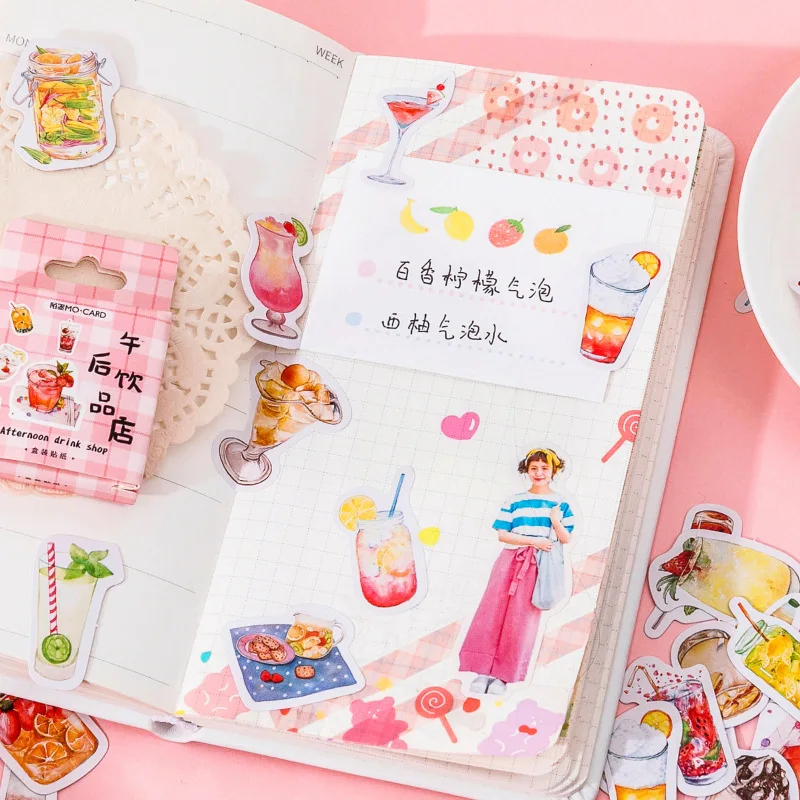 45 шт. декоративные наклейки для дневника