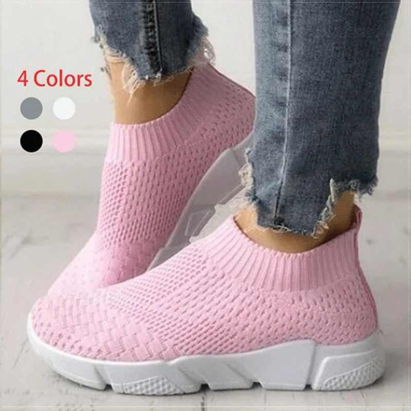 

Women 2022 Shoes Slip On White Sneakers For Women Vulcanize Shoes Basket Femme Super Light Women Casual Shoes Chunky Sneakers