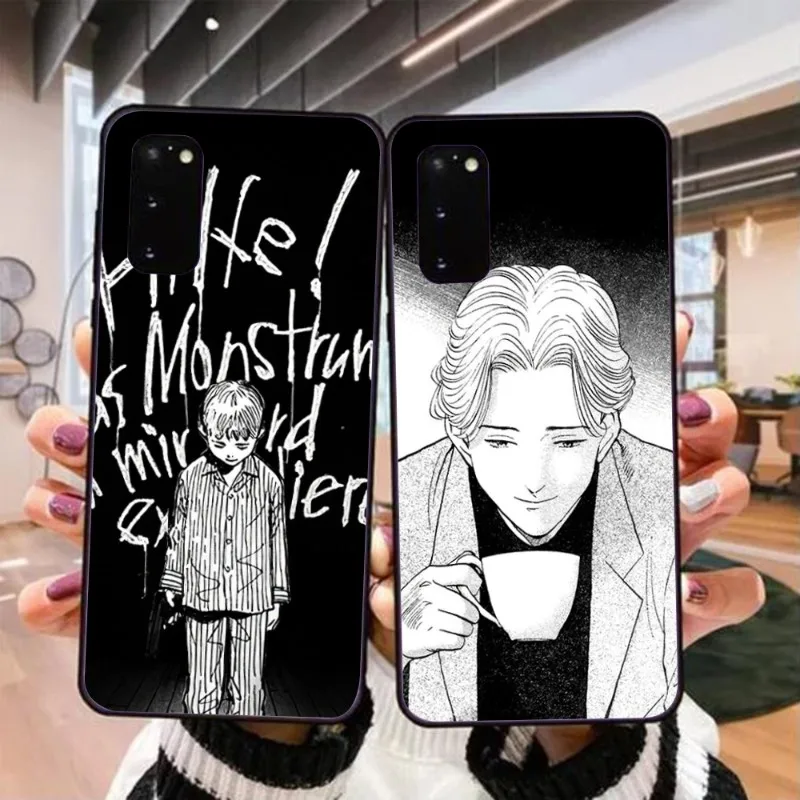 

Мягкий черный чехол для телефона с рисунком монстра манги для Realme GT 2 9i 8i 7i Pro X50 X2 C35 C21 C20 C11 C3