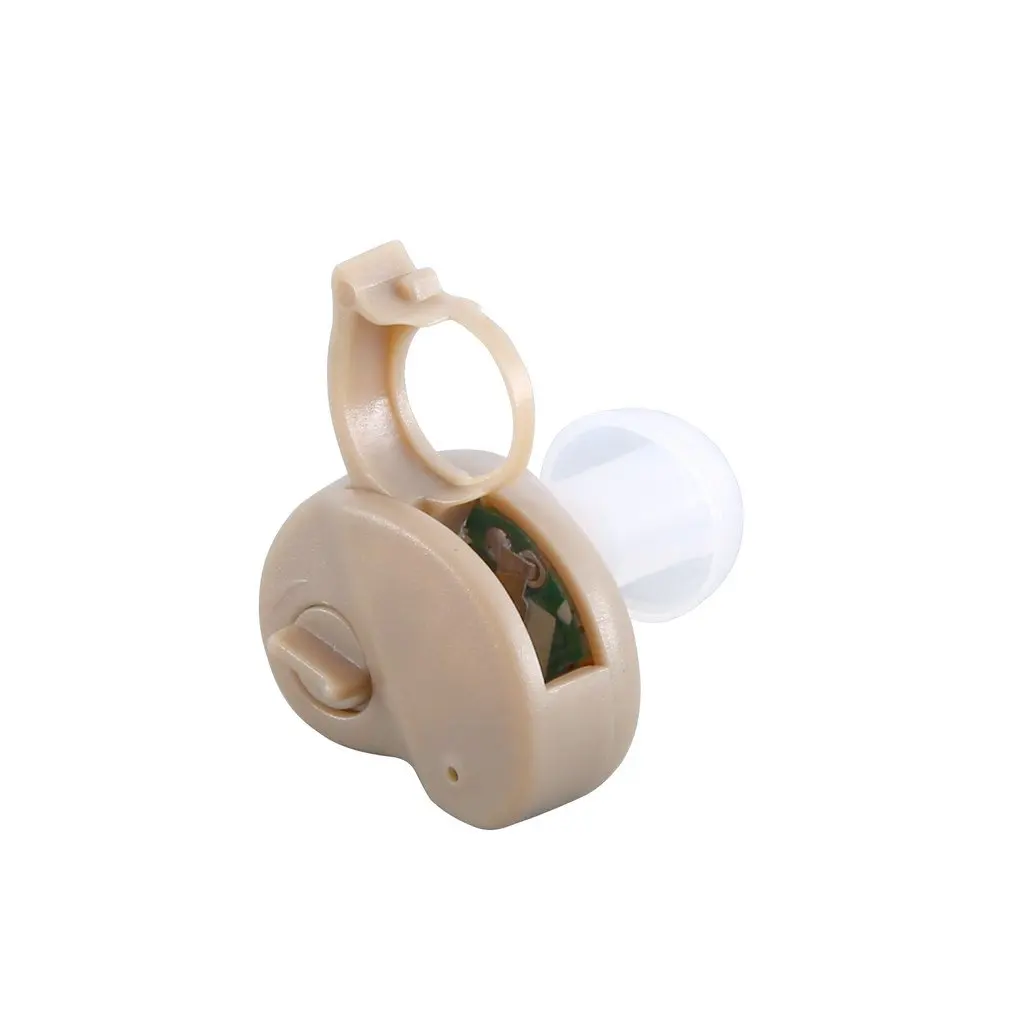 

New In-Ear Hearing Aid Sound Amplifier JZ-1088H Battery Powered Mini In-Ear Audio Collector For The Elderly Adjustable Tone
