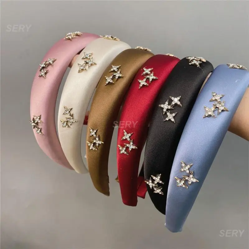 Бархатная повязка на голову удобная в ношении винтажная аксессуары для одежды