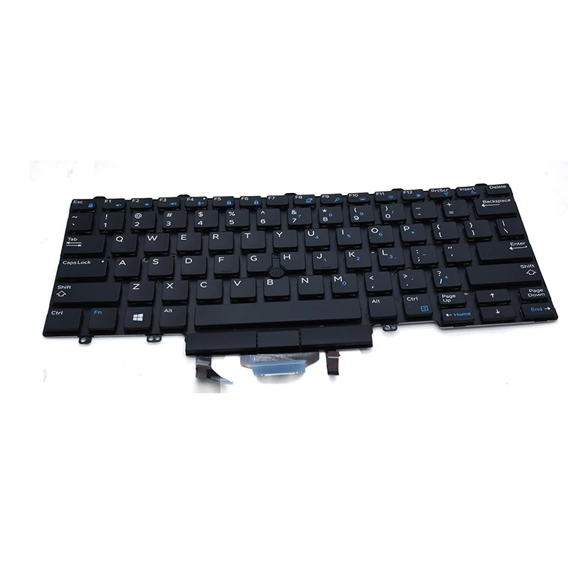 

Laptop Keyboard US Layout With Backlit For DELL Latitude 5490 7490 4VMV0