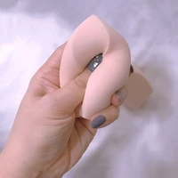 big size makeup puff sponge soft smooth wet and dry foundation concealer cosmetic three cut hydrophilic powder puff 1pc