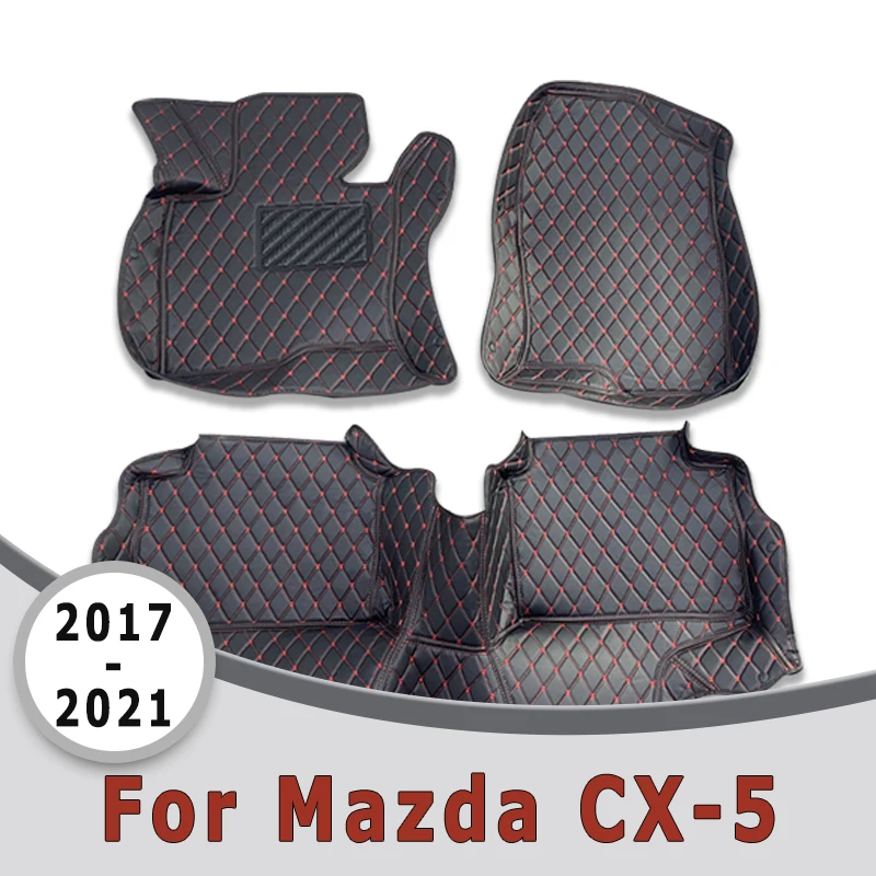 

Car Floor Mats For Mazda CX-5 CX5 CX 5 2021 2020 2019 2018 2017 Carpets Auto Interior Parts Accessories Pads Vehicles Custom