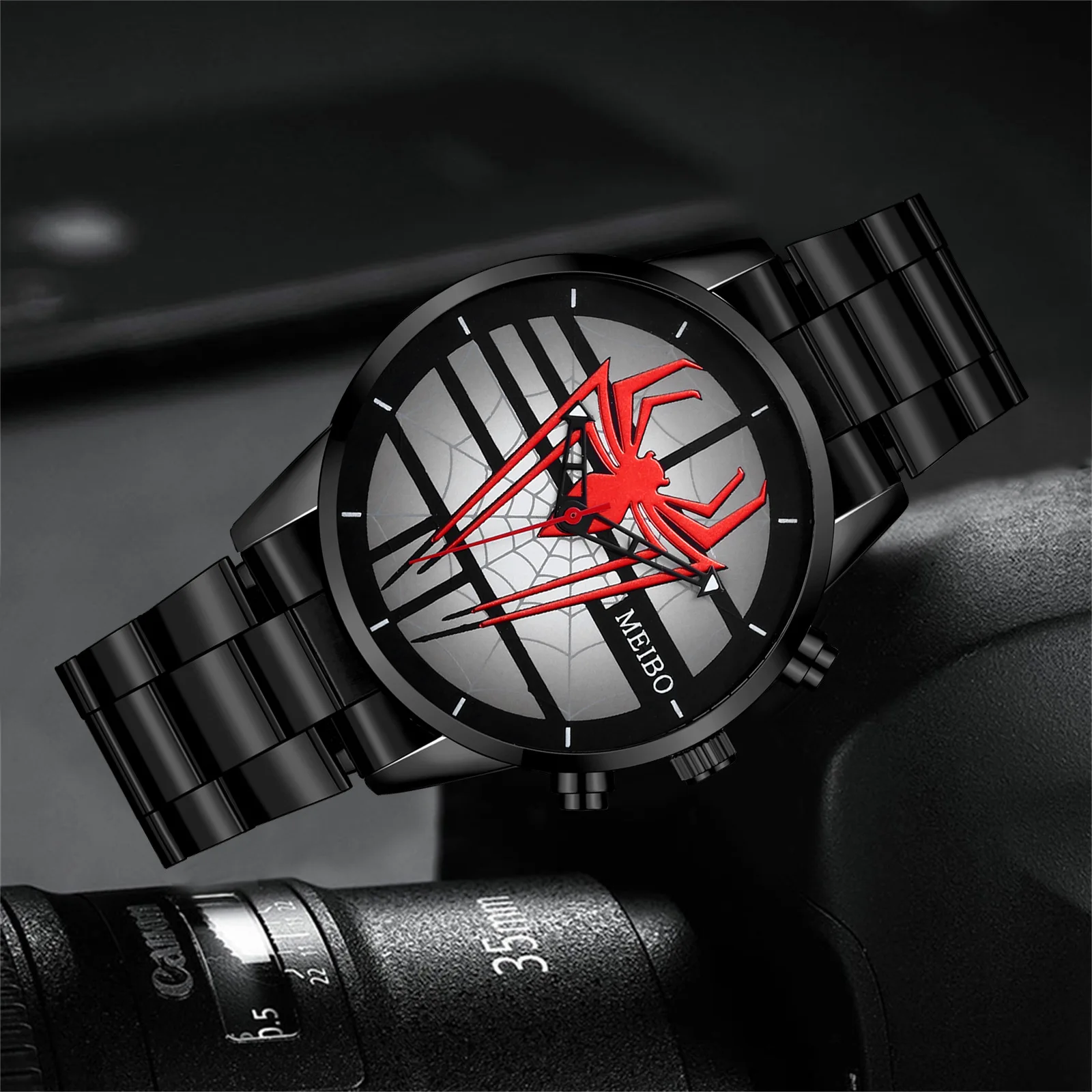 

SMVP2021 Luxury Brand Spider Watches For Men Casual Military Sports Quartz Clock Male Fashion Business Wristwatch Relogio Mascul
