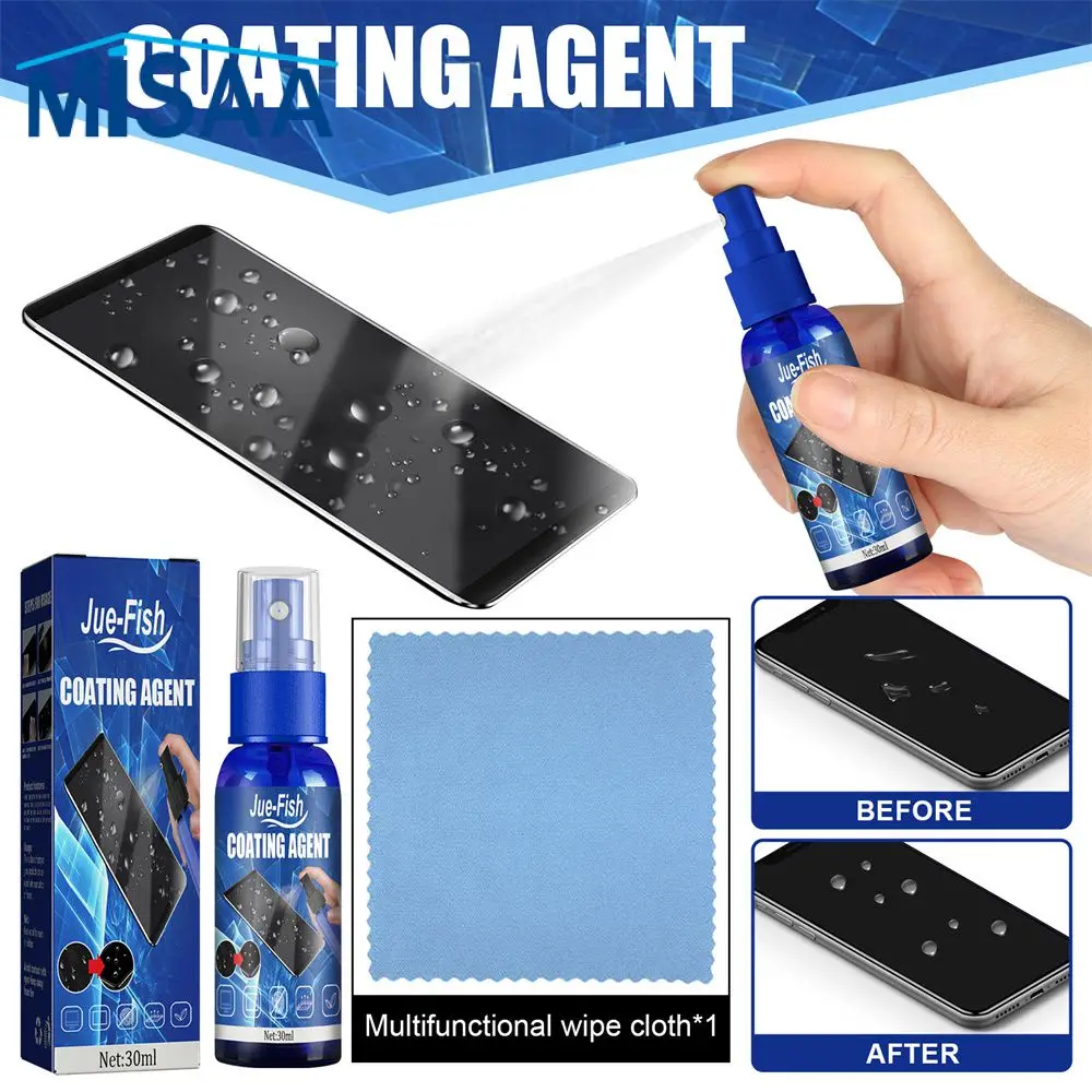 

Гидрофобное покрытие для экрана, средство для улучшения стеклоочистителя, бытовое средство для очистки экрана, Олеофобное средство для очистки Iphone